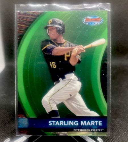 Starling Marte 2012 Bowmans Best Rookie Card RC BBP23 New York Mets EBay