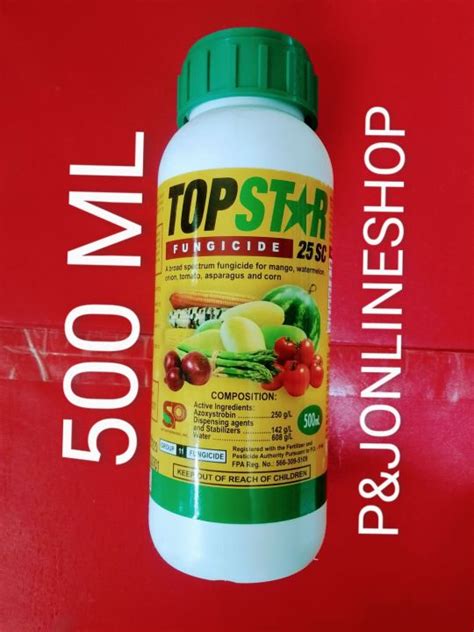 TOPSTAR 25 SC AZOXYSTROBIN FUNGICIDE 500 ML BY S P Lazada PH