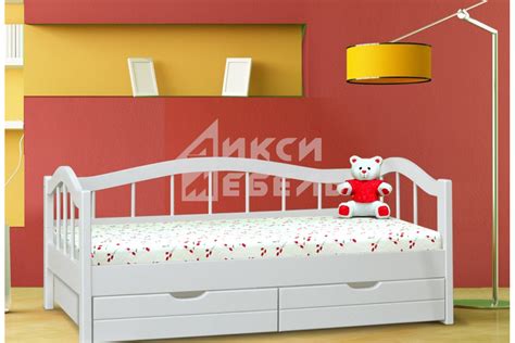 Кровать детская "Гармония" - Купить в интернет магазине «Дикси-Мебель»