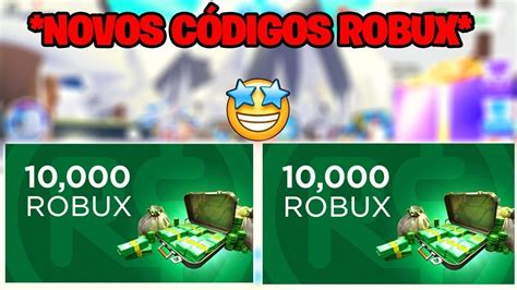 Novos C Digos Para Ganhar Muitos Robux Gr Tis No Roblox Youtube