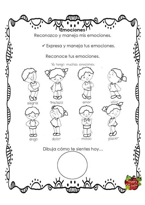 Pin de Idaly en Educación Socioemocional Educacion emocional infantil