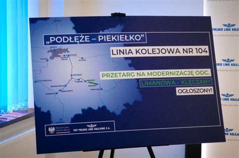 Modernizacja linii kolejowej Chabówka Nowy Sącz Przetarg na kolejny