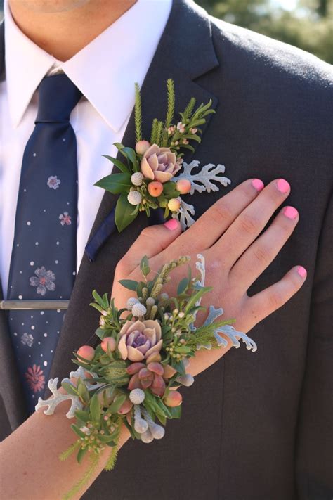 40 Insanely Stunning Matching Boutonniere And Wrist Flower Latest