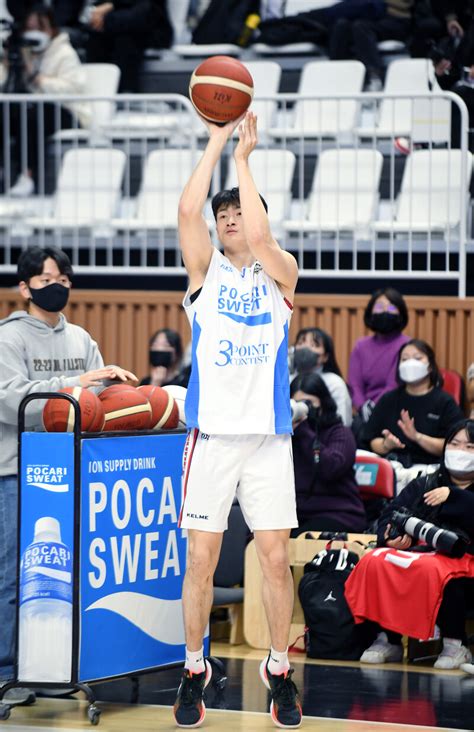 Kbl 올스타 3점슛 컨테스트 예선 1위는 김국찬 전성현 최준용 허웅도 본선 진출 성공