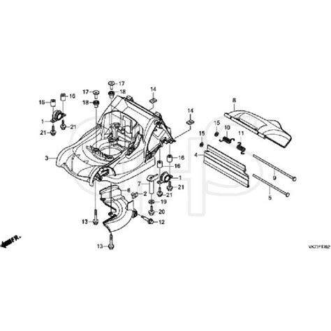 Honda Hrx C Vyeh Cutter Housing Diagram Ghs