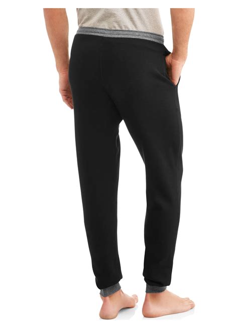 Hanes Mens Comfortblend Waffle Jogger Sleep Pant