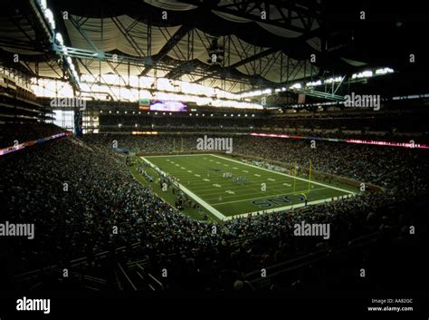 Ford Field home of the NFL Detroit Lions football team Detroit Michigan ...