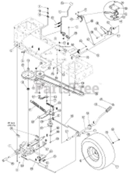 Bolens 38 Inch Riding Mower Parts Diagram