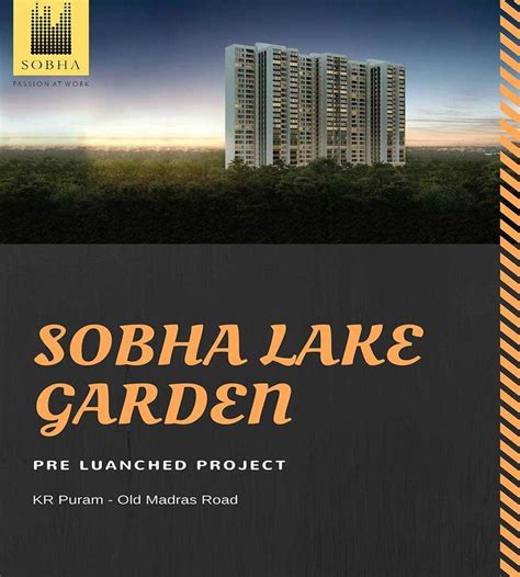 Sobha Lake Garden – Pre Launch Residential Apartment at KR Puram