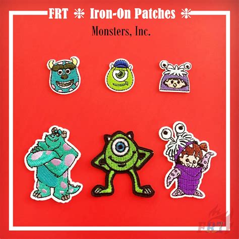 ☸ Disney：monsters Inc Series 04 Patch ☸ 1pc Sulley Mike Boo Diy