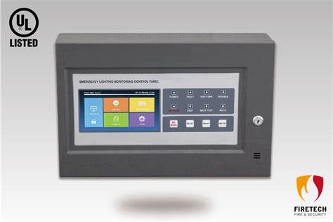 Ul Listed Emergency Lighting Monitoring Control Panel T101 Emergency