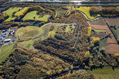 Luftaufnahme Hamm Herbstluftbild Gelände der ehemaligen Bergbau