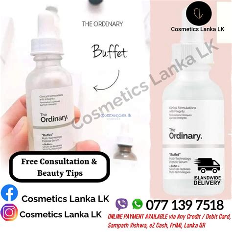 The Ordinary Buffet Serum Lanka Web