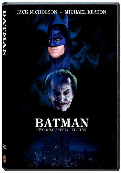 BATMAN ONLINE - Gallery - DVD cover from Batman (1989)