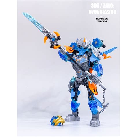 Đồ Chơi LEGO Bionicle 71302 Akida Creature of Water & 71307 Gali Uniter