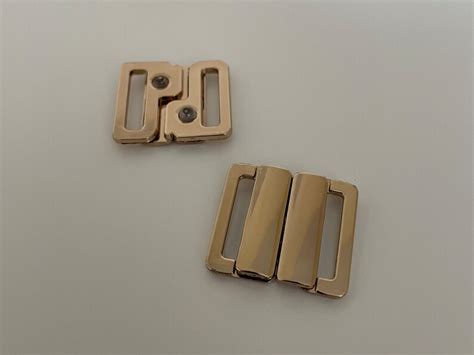 Gold Swimwear Clasp Bikini Buckle Hook Clasp Lingerie Buckle 20mm Etsy
