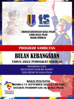 Buku Program Penutupan Bulan Kebangsaan Skkp Tahun Suzarinah