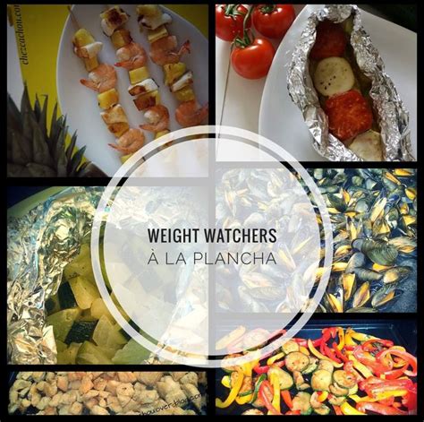 Weight Watchers à la plancha des idées recettes ChezCachou Idée