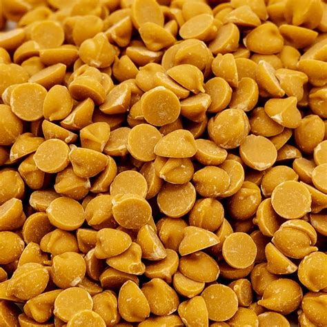 Butterscotch Drops Bulk Size Baking Chips 1 Lb Resealable Zip Lock Stand Up Bag