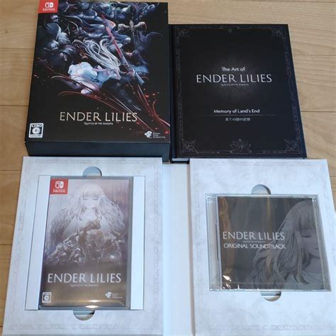 Switch Limited ENDER LILIES Quietus Of The Knights Art Works Book EBay