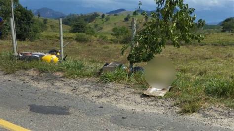 A Gazeta Homem Morre E Mulher Fica Ferida Em Acidente De Moto Em