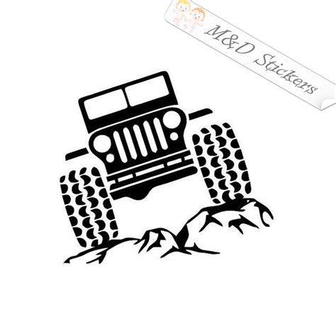 Jeep Off Road Silhouette