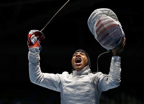 Ibtihaj Muhammad: The Olympic Fencer Is Charting Her Own Path - The New York Times