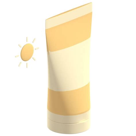 Premium Photo 3d Sunscreen Illustration