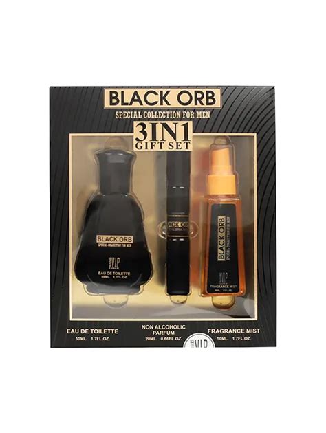 Black Orb Perfume Gift Set For Men | Freedom Fragrances