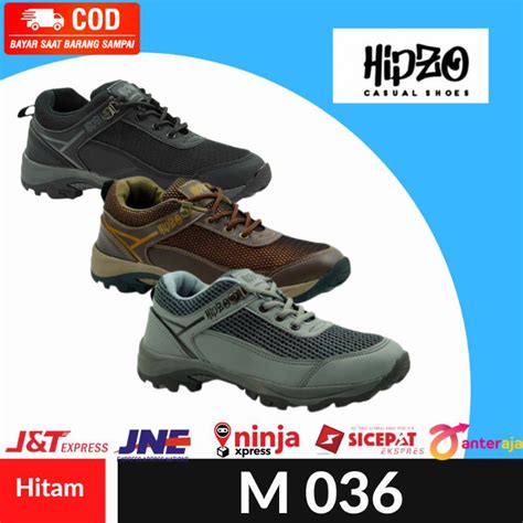 Jual Gratis Ongkir Sepatu Casual Hipzo M 36 Pria Kerja Sekolah Original