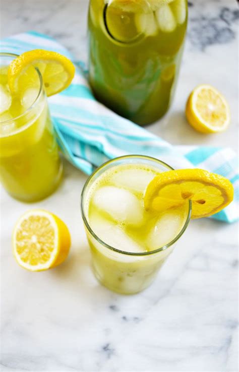 Middle Eastern Mint Lemonade A Popular Drink In The Middle East Mint