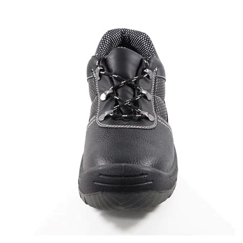 Split Embossed Leather Steel Toe Cap Work Shoes Safety