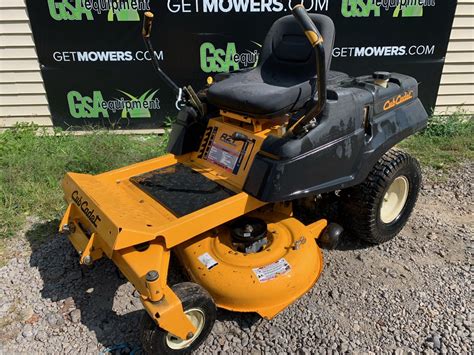 42in Cub Cadet Rzt Zero Turn Mower With 22hp Kohler Courage Engine