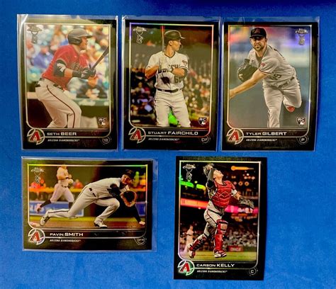 2022 Topps Chrome Ben Baller Arizona Diamondbacks Lot 5 3 Rookies EBay