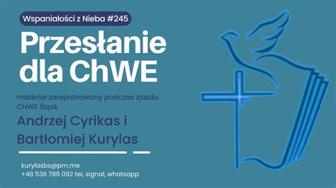 Przesłanie dla ChWE WZN 245 Pastor Kurylas i Pastor Cyrikas YouTube