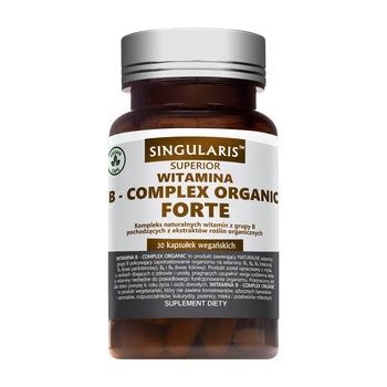 Singularis Witamina B Complex Organic Forte Superior kapsułki 30 szt