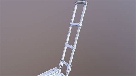 Folding Cart Dolly 3D model | CGTrader