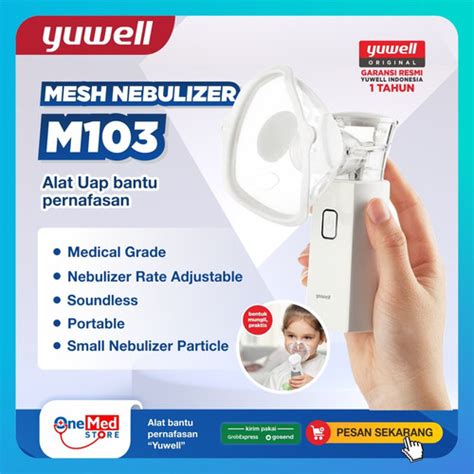 Jual Mesh Nebulizer Air Compressor Atomizer Hands Free M103 Yuwell