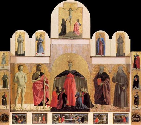 世界のタグ名画 Polyptych of the Misericordia ピエロデラフランチェスカ