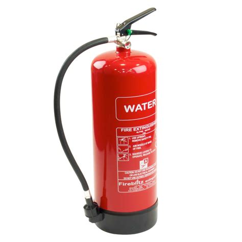 Firesafe Litre Water Fire Extinguisher Rating A Fxt Cef