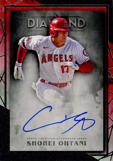 Mint Base Topps Diamond Icons Red Parallel Autograph