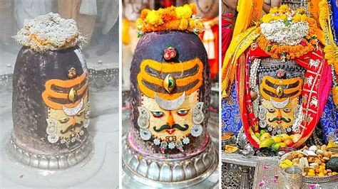 Ujjain Mahakal Bhasm Arti: Baba Mahakal Decorated With Tripund And ...