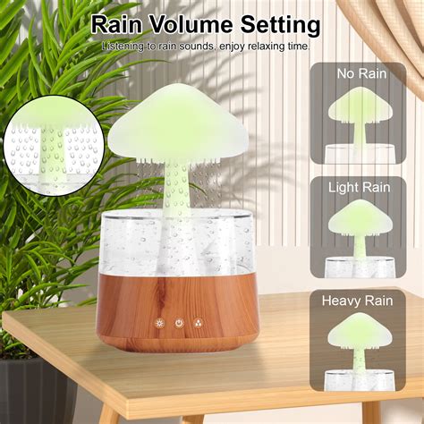 Ml Ml Rain Cloud Humidifier Air Humidifier Rain Cloud Night Light