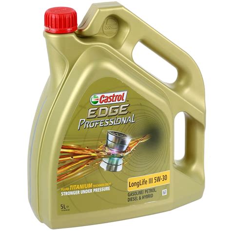 8 98 L 5 LITER CASTROL EDGE PROFESSIONAL LONGLIFE III 5W 30 FST