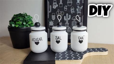 Ideia Reciclando Potes De Vidro Para Organizar E Decorar Sua Cozinha