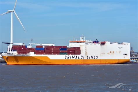 Grande Gabon Ro Ro Cargo Ship D Tails Du Bateau Et Situation