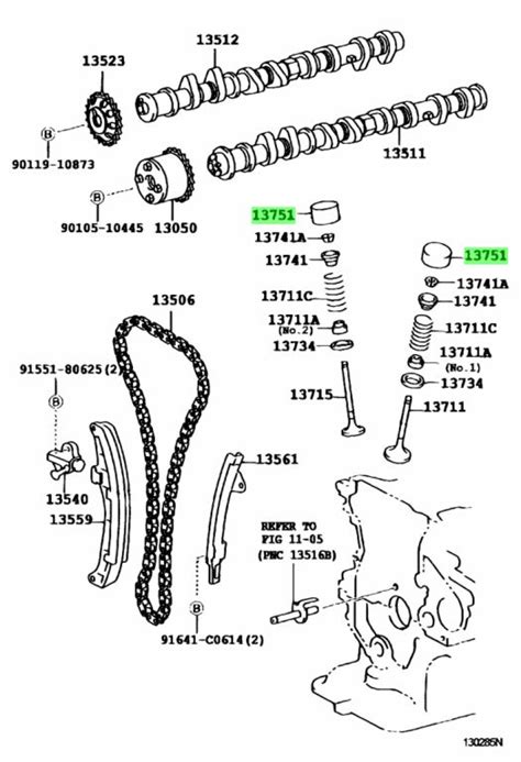 Купить Toyota 1375123100 (13751-23100) Толкатель Клапана Грм. Цены ...