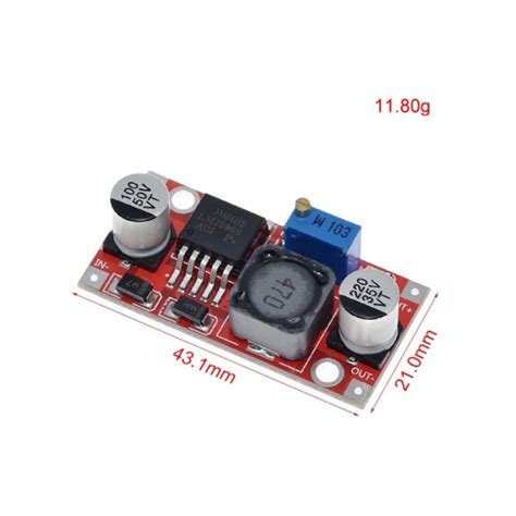 Regulador De Tensão Lm2596 Conversor Dc Dc Step Down Tcj EletrÔnica