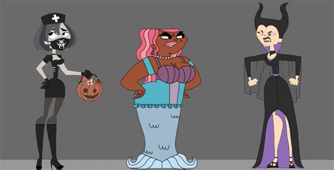 Halloween Special2 Gwen Leshawna And Heather Total Drama Official