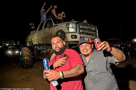 Monster truck mud park show gathers thousands in bikinis and cowboy hats to Florida - Magazine ...